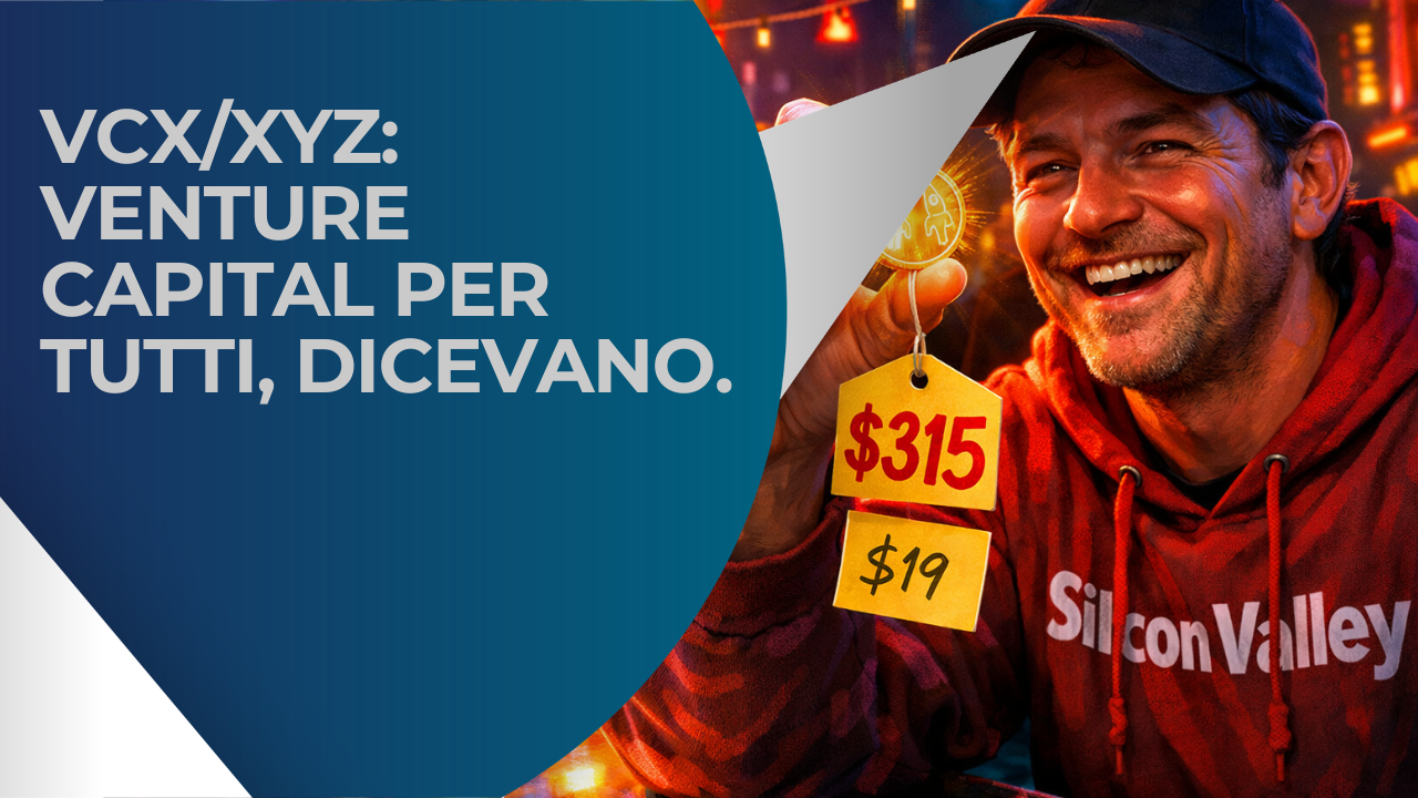 Venture capital per tutti, dicevano